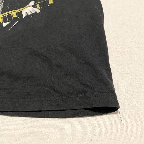 2010 Admit One AC DC Let There Be Rock T Shirt Mens Medium Black Flaws - Picture 9 of 16